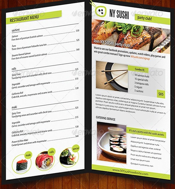 Food Menu Template