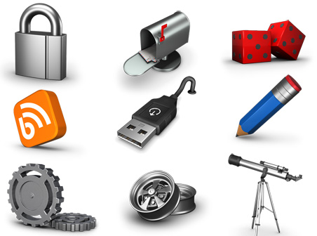 Free 3D Icons Download