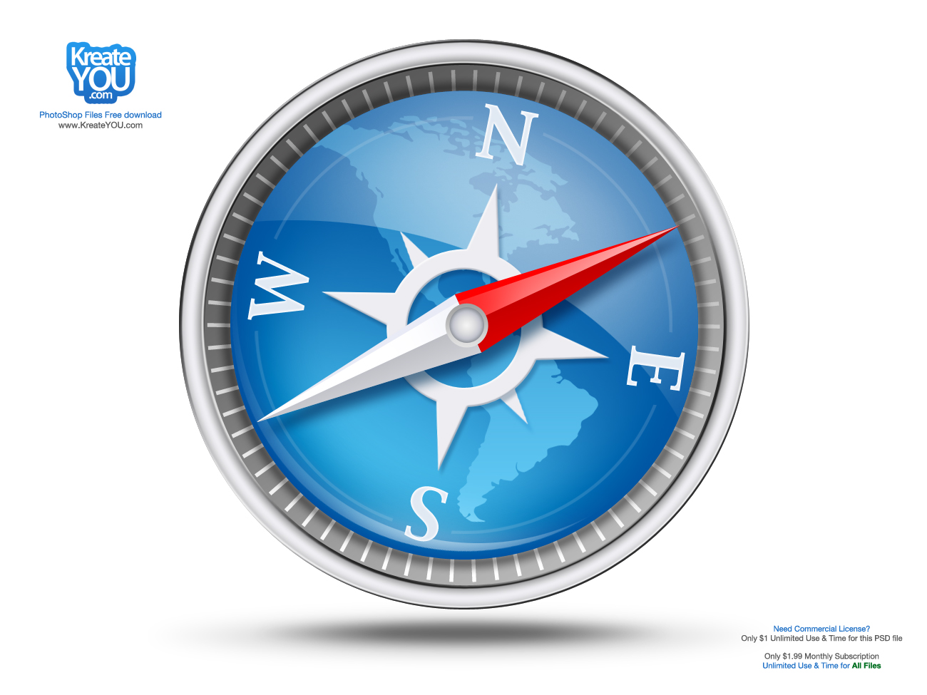 Free Compass Icon Free Compass Icon