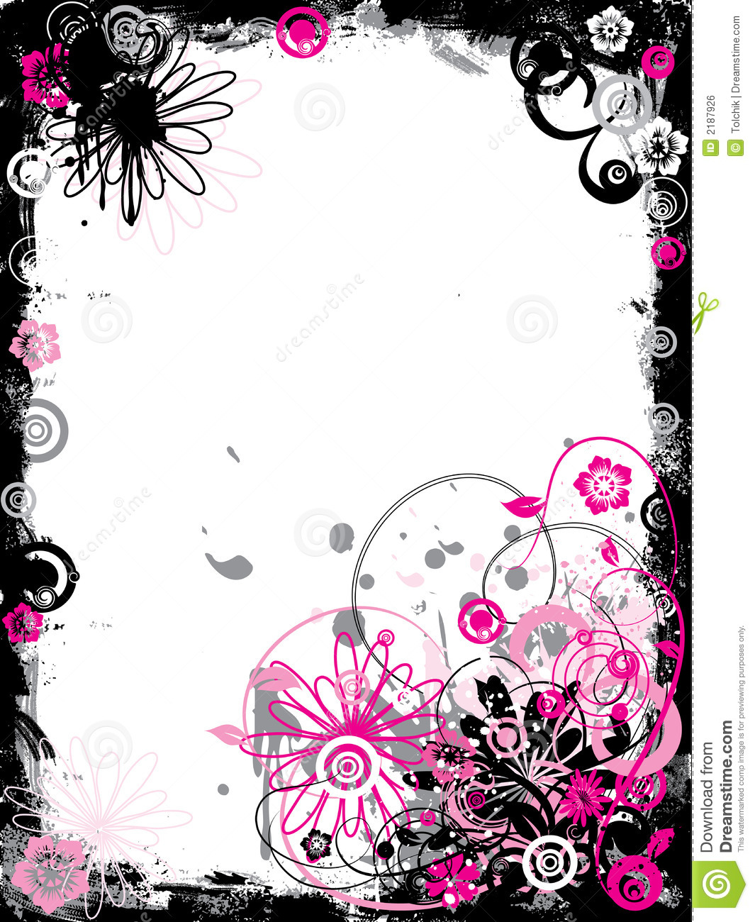 20 Floral Border Vector Images