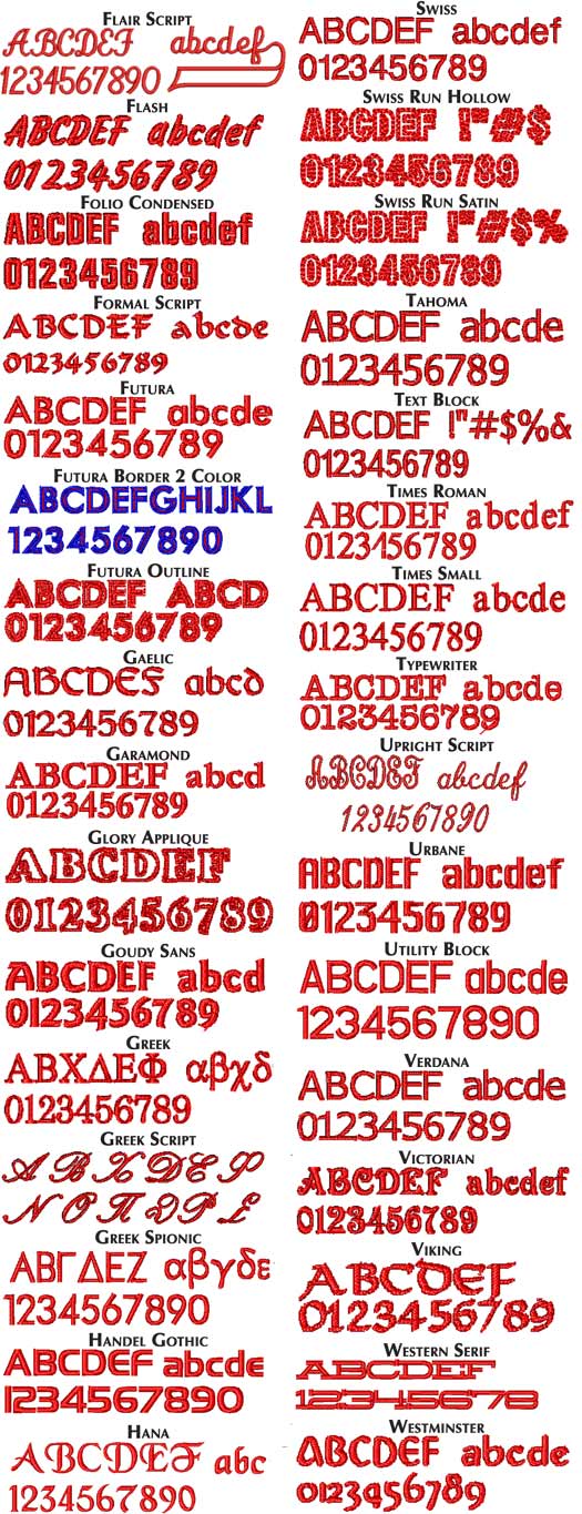 Free Machine Embroidery Fonts Free Machine Embroidery Fonts