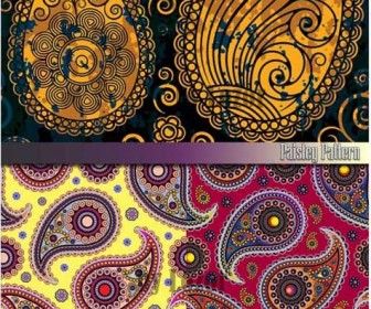 Free Paisley Vector Patterns