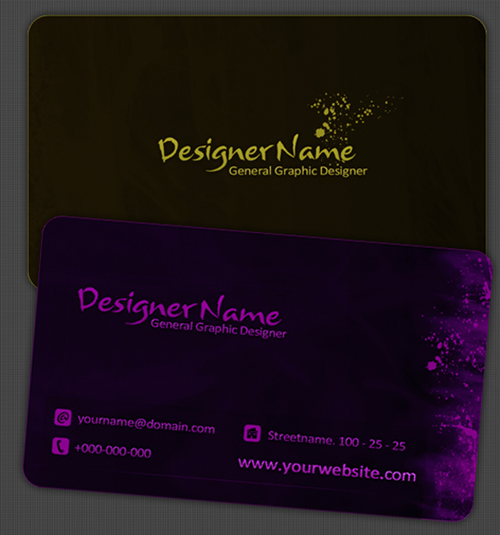 Free Print Business Card Templates