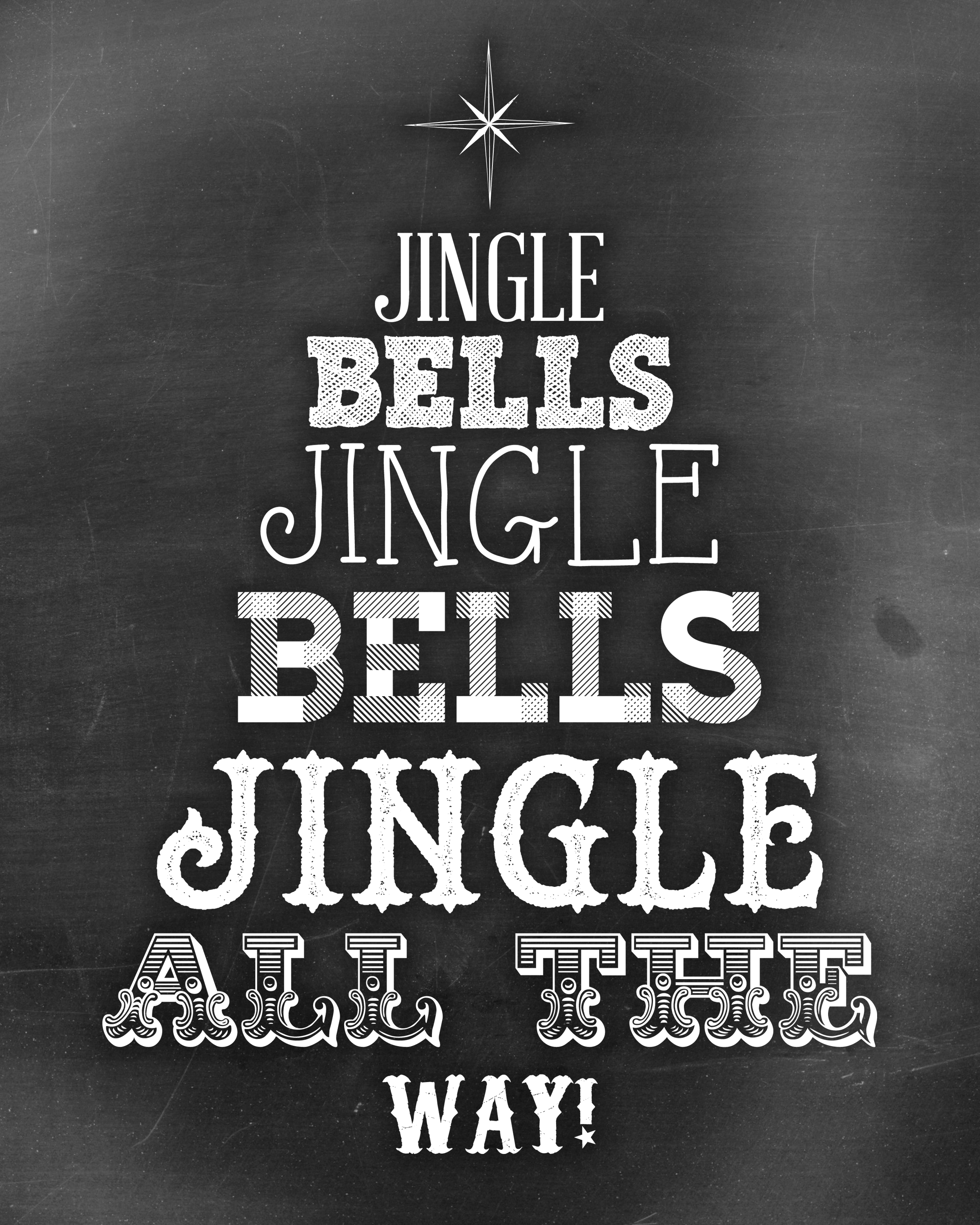 Free Printable Christmas Chalkboard Art Free Printable Christmas Chalkboard Art