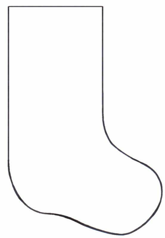 Free Printable Christmas Stocking Pattern