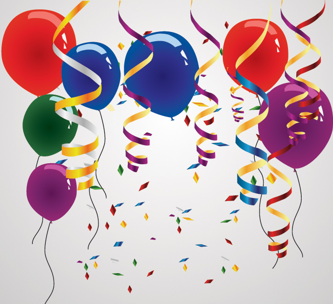 Free Vector Balloons