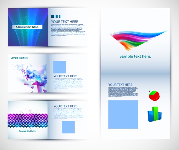 Free Vector Brochure Design Templates