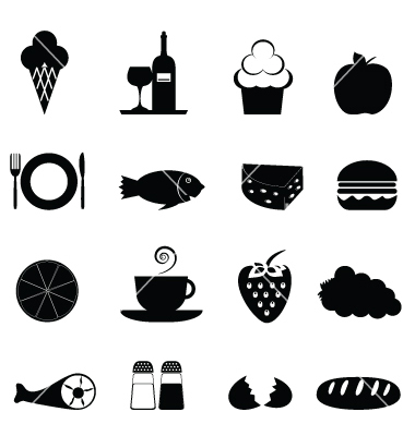 Free Vector Icons Food