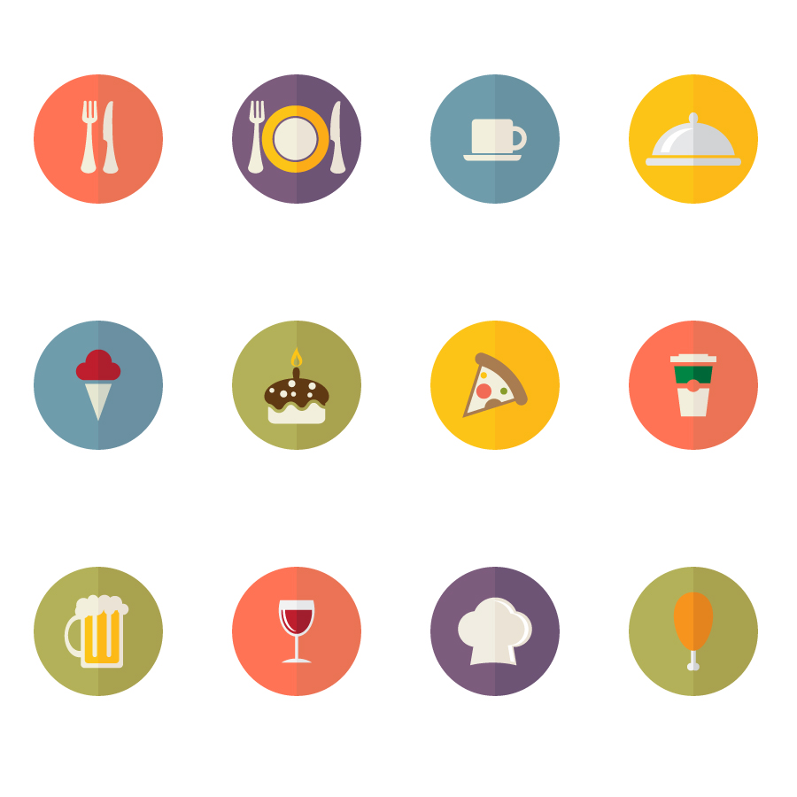 Free Vector Icons Food Free Vector Icons Food
