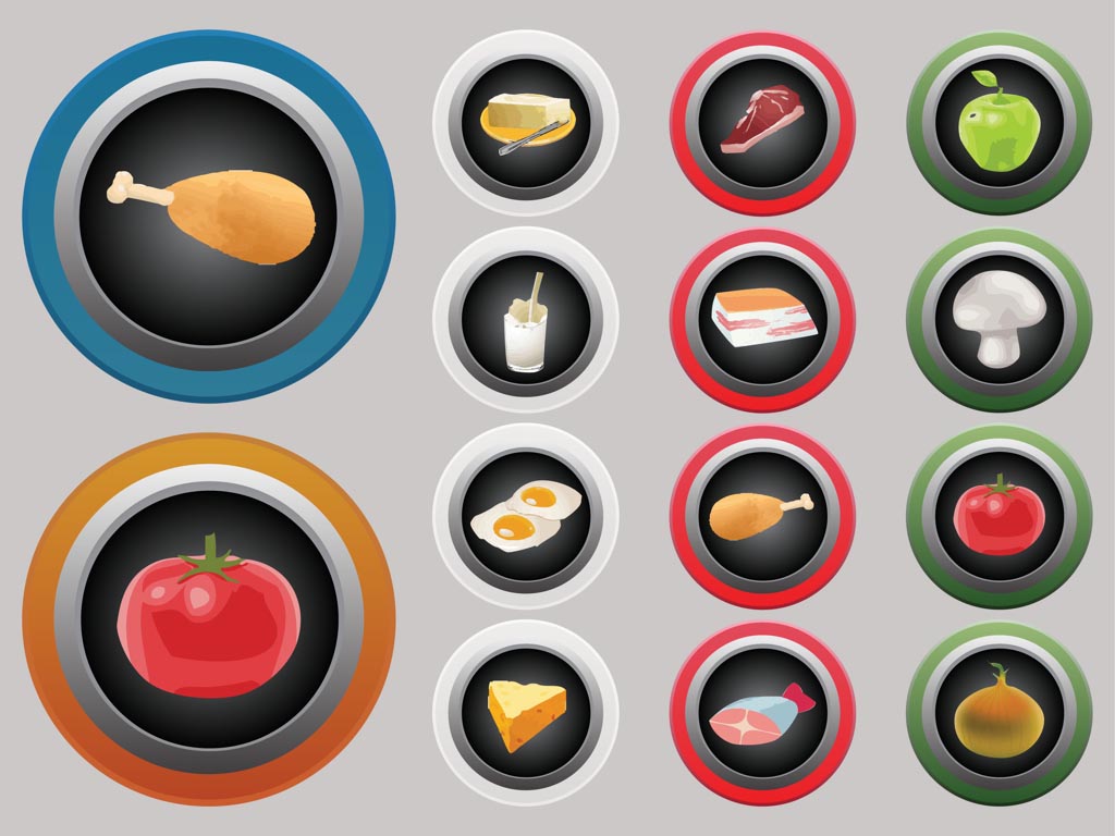 Free Vector Icons Food Free Vector Icons Food