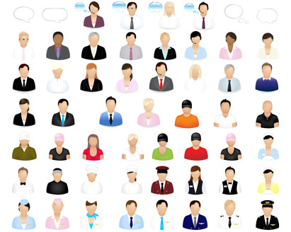 Free Vector People Icons Free Vector People Icons