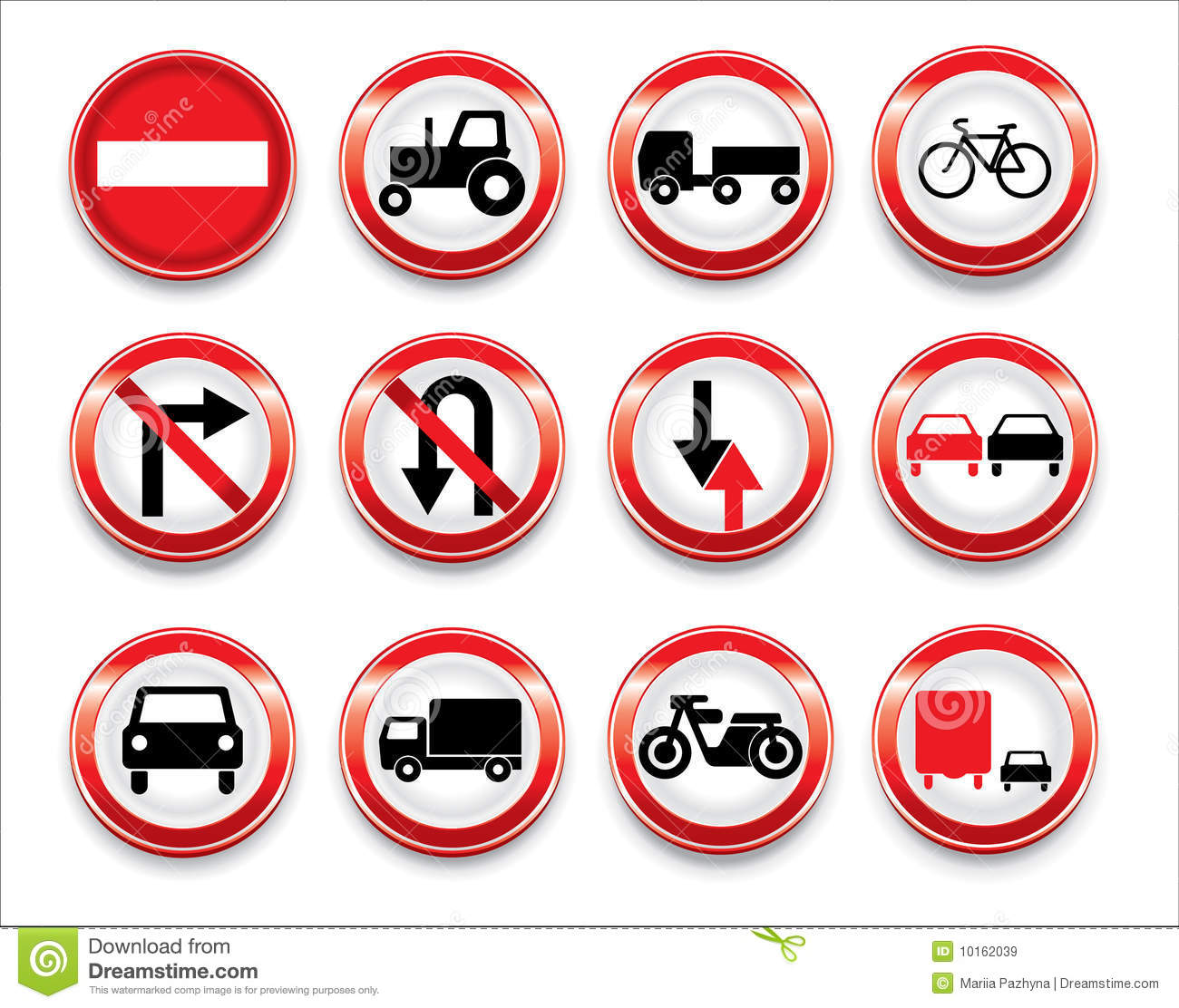 Free Vector Traffic Signs