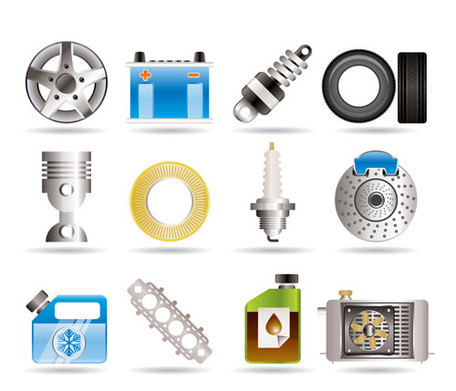 Free Vectors Auto Parts