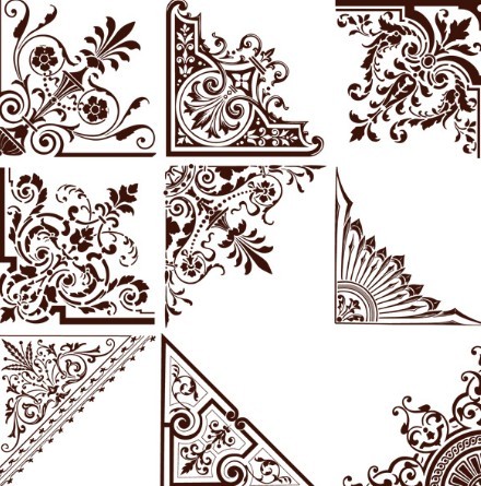 Free Vintage Vector Corner Borders Free Vintage Vector Corner Borders