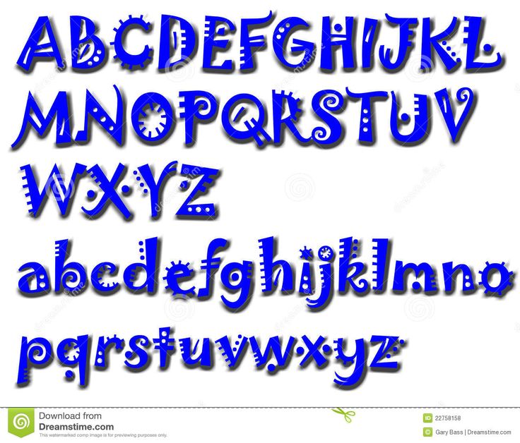 Girly Fonts Alphabet Letters