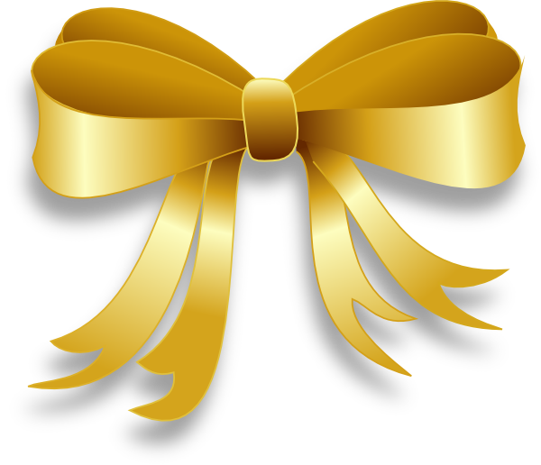 Gold Ribbon Clip Art Free