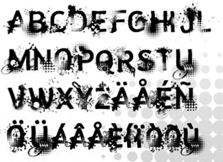 Graffiti Font Styles Alphabet