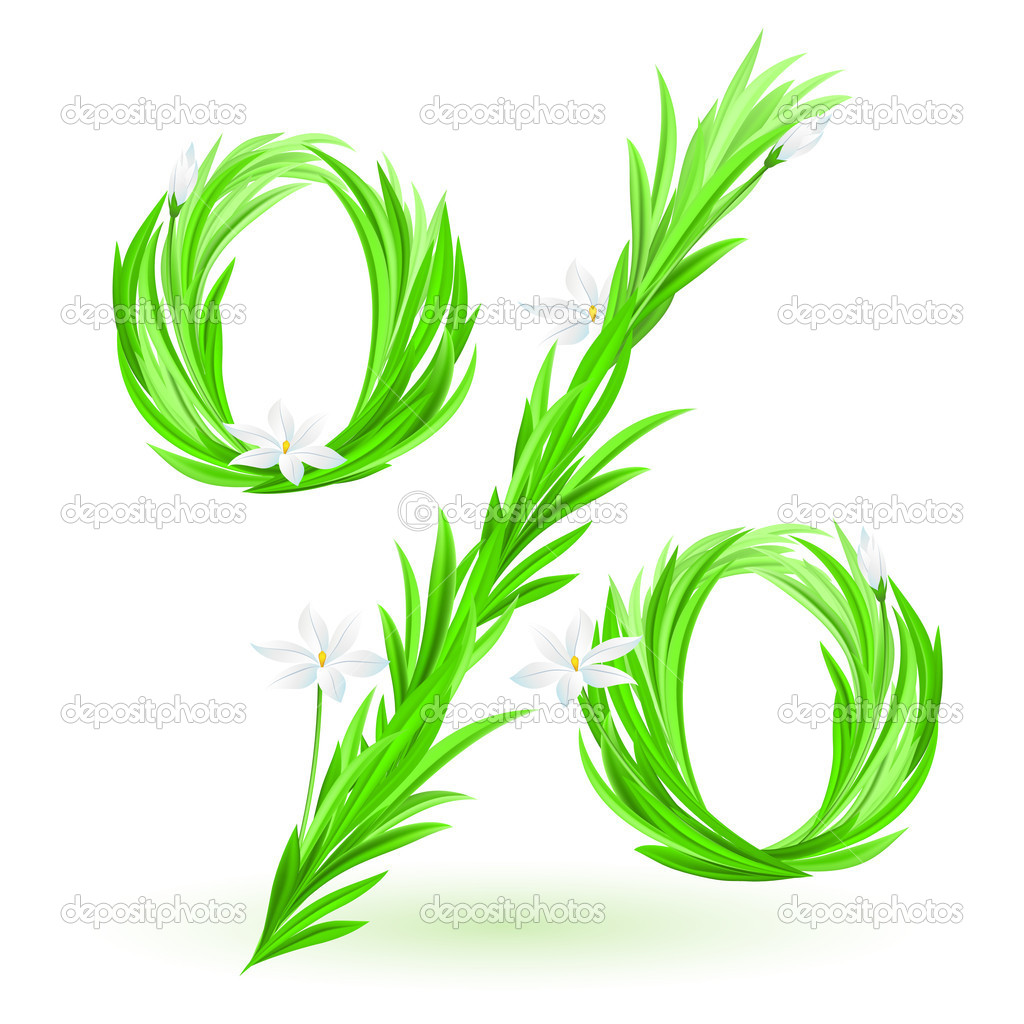 Grass and Flowers Clip Art Free