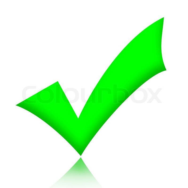 Green Check Mark Symbol