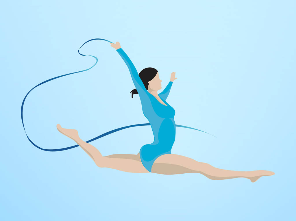 15 Gymnastics Vector Art Images