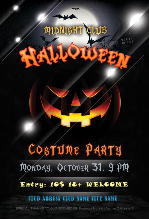 Halloween Flyer Templates Halloween Flyer Templates