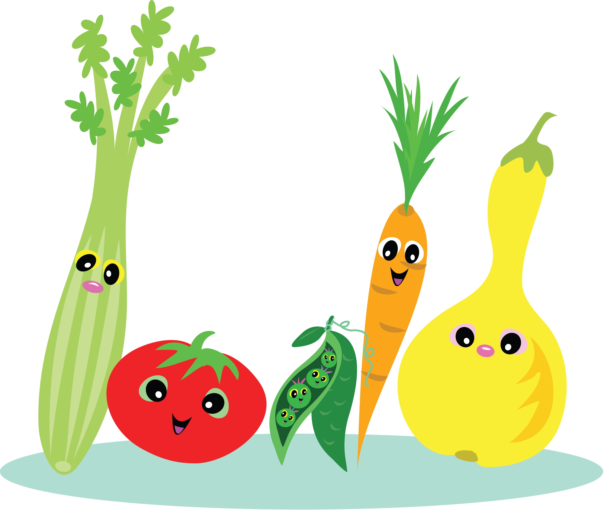 Healthy Food Cartoon Clip Art