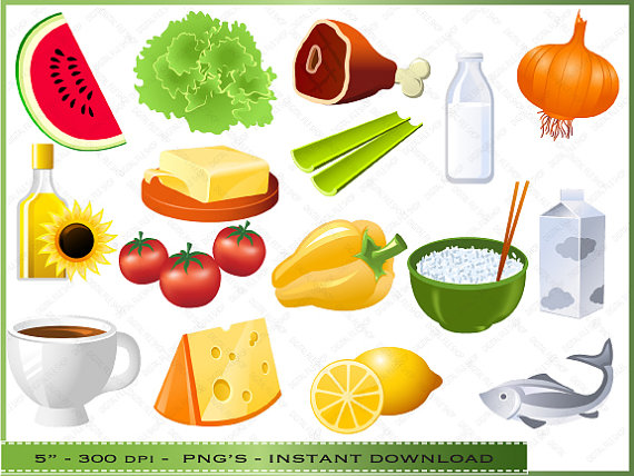 Healthy Food Clip Art