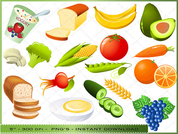 Healthy Food Clip Art