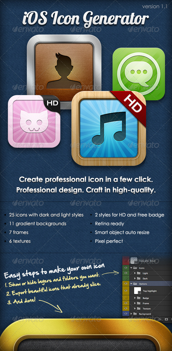 iOS Icons Generator