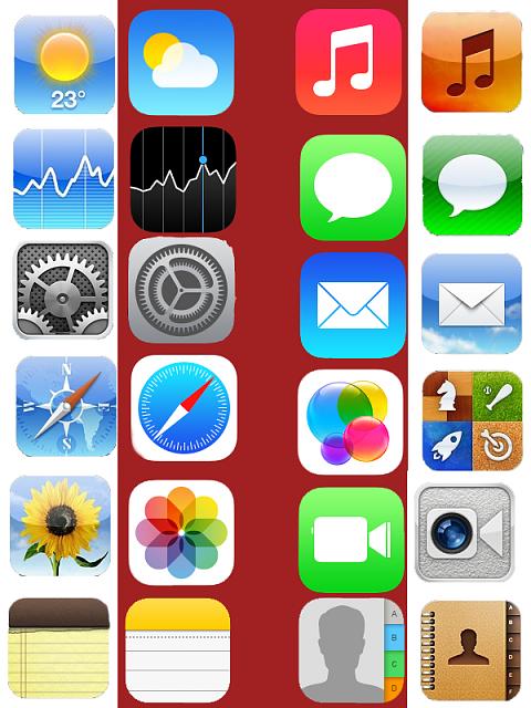 iPhone App Icons Printable