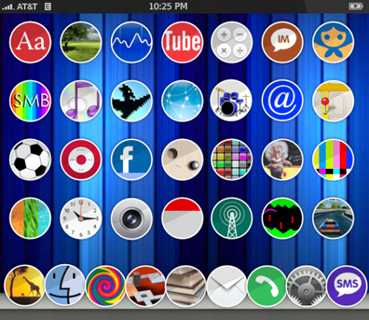 iPhone Circle Icon iPhone Circle Icon