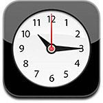 iPhone Clock App Icon iPhone Clock App Icon