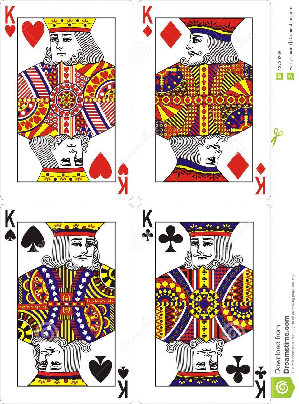 King Playing Card