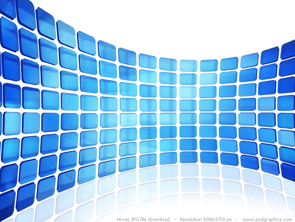 Large Pixel Blue Background