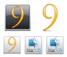 Mac Classic OS 9 Icons