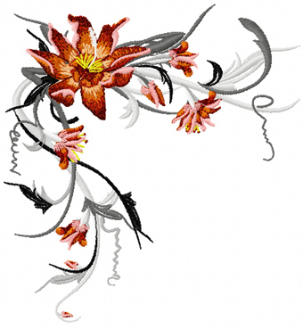 18 Flower Swirl Design Images - Flower and Swirl Tattoo Designs, Pink Flower  Swirl Design and Flower Swirl Design Drawing / 