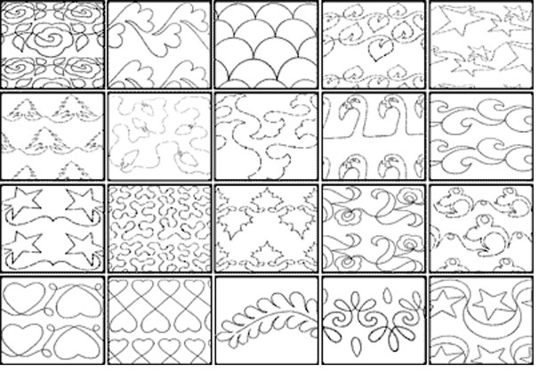 Machine Quilting Designs Patterns