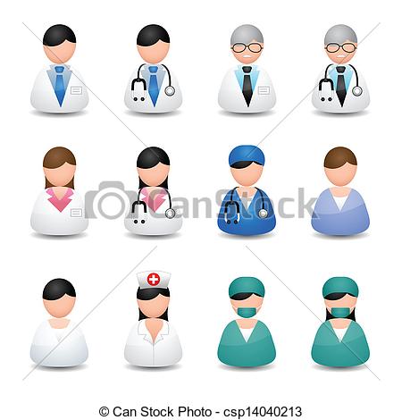Medical People Icon Clip Art