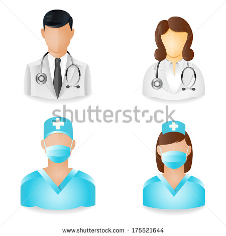 Medical Vector People Icons