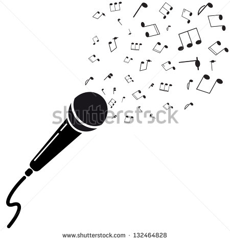 Microphone Silhouette Clip Art