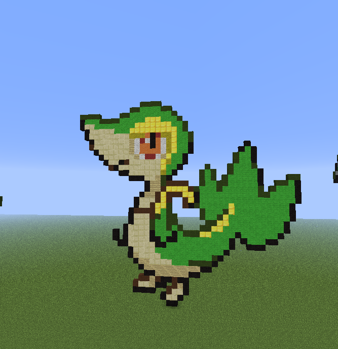 Minecraft Pixel Art Pokemon