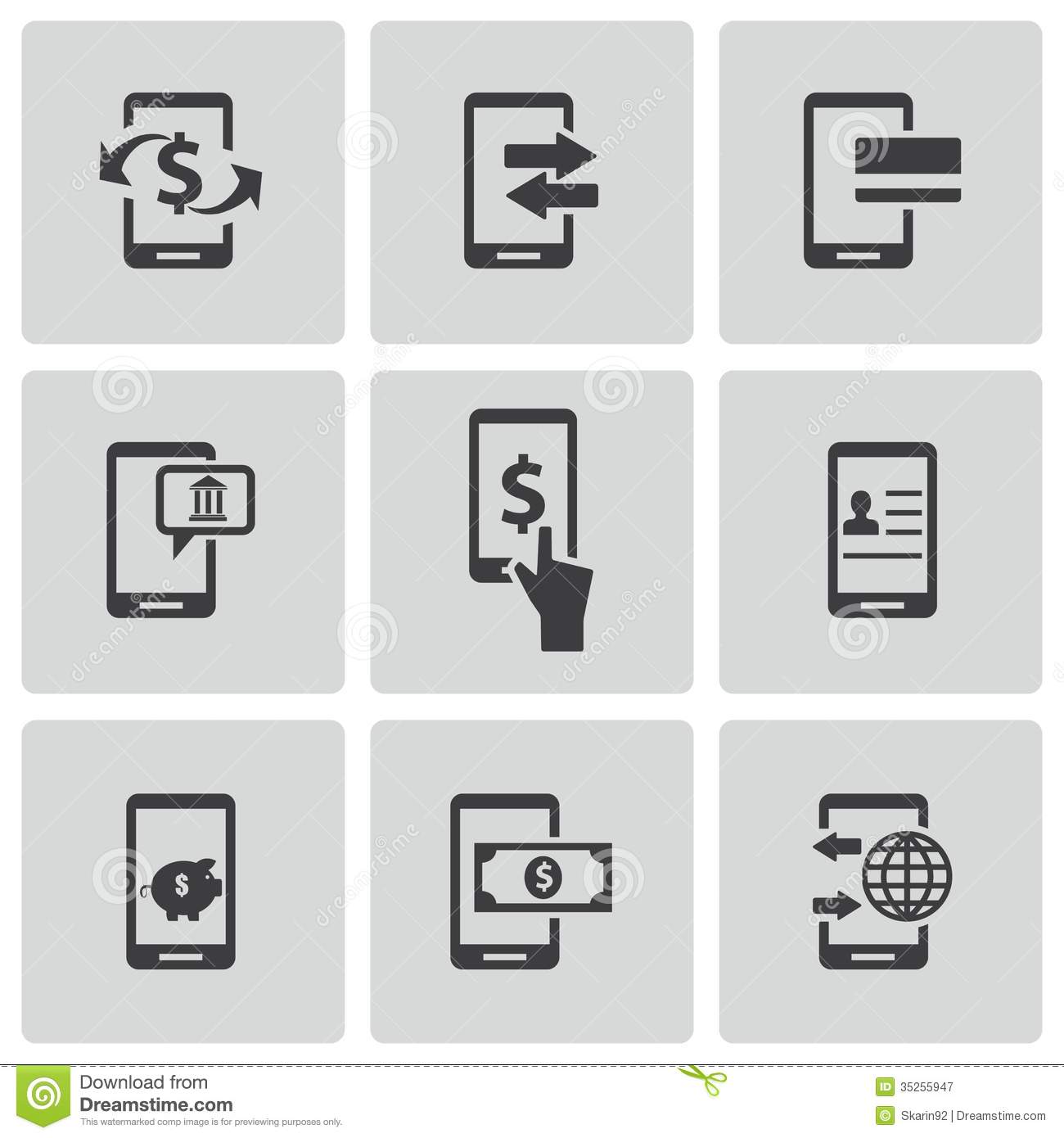 Mobile Banking Icon Mobile Banking Icon