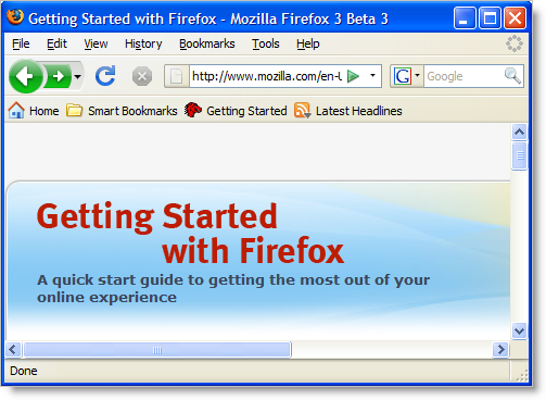 Mozilla Firefox Windows XP