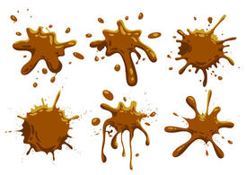 Mud Splatter Vector