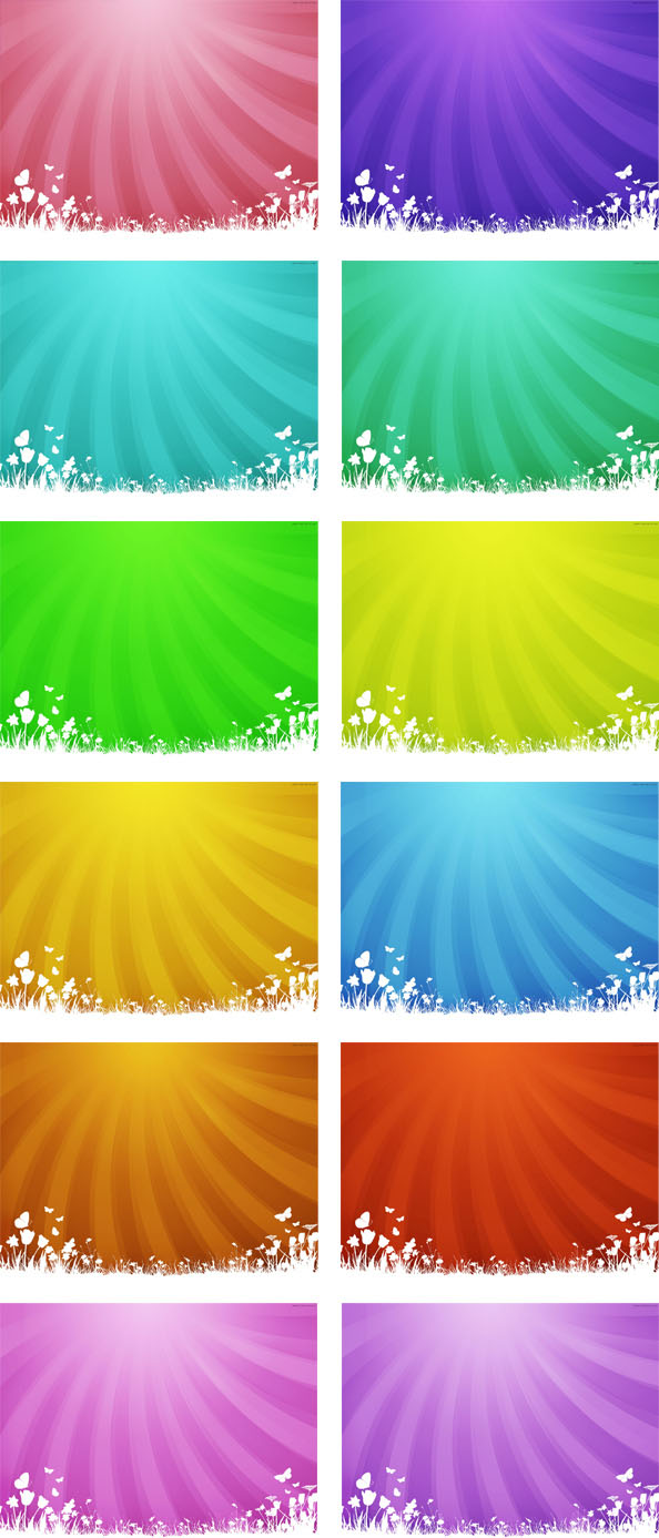 Nature Backgrounds Free Business Cards