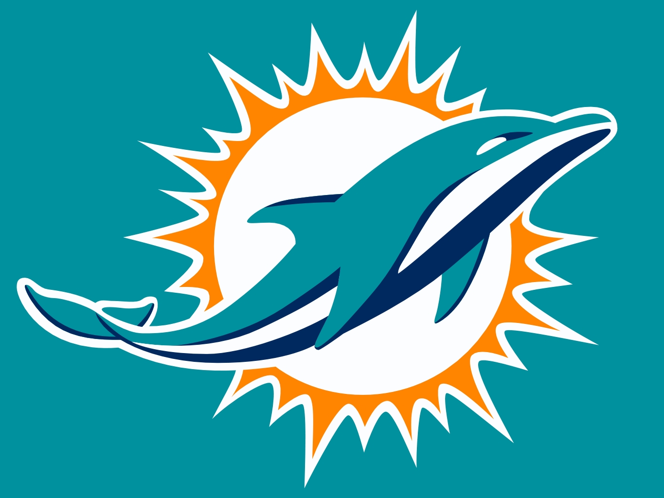 NFL Logos Miami Dolphins Wallpaper