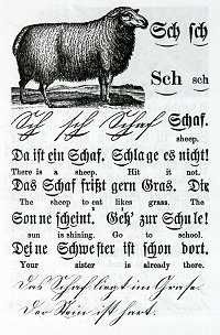 Old German Handwriting Font Old German Handwriting Font