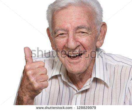 Old White Man Thumbs Up Old White Man Thumbs Up