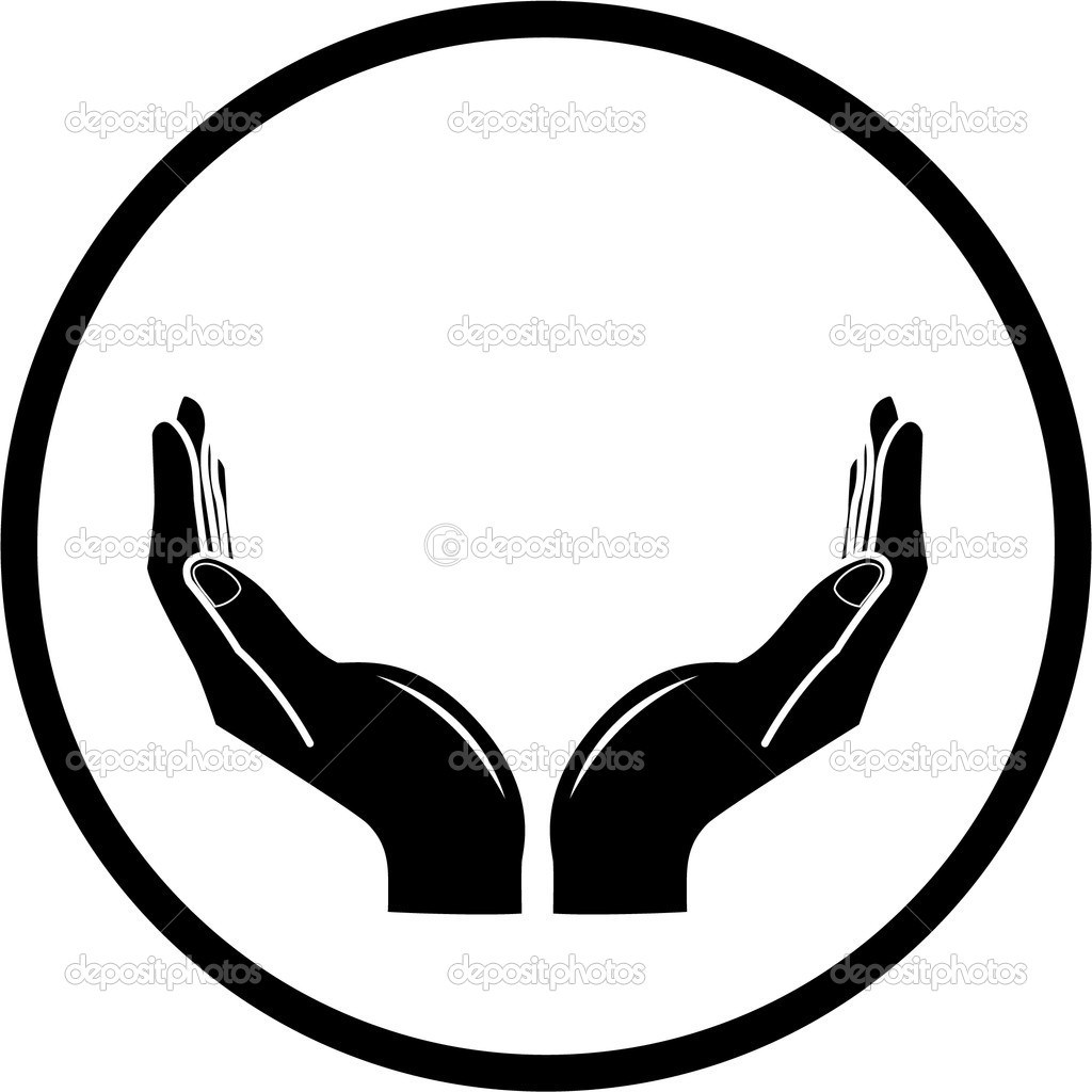 Open Hands Vector