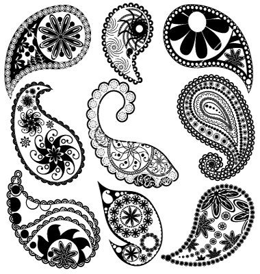 Paisley Pattern Vector Art